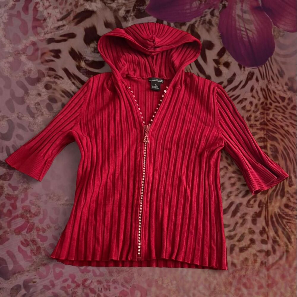 Willi-smith Women's Red zip up